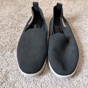 Tommy Bahama Coastal Black Slip On Loafers Beach Shoes Women's Size 10